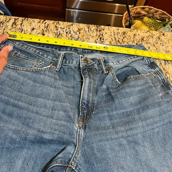 Gap distressed Classic Blue Men's Jeans relaxed fit 36/30 - Picture 3 of 13